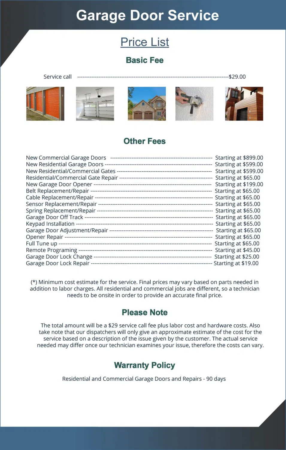 Golden Garage Door Service Kearns, UT 801-753-0546